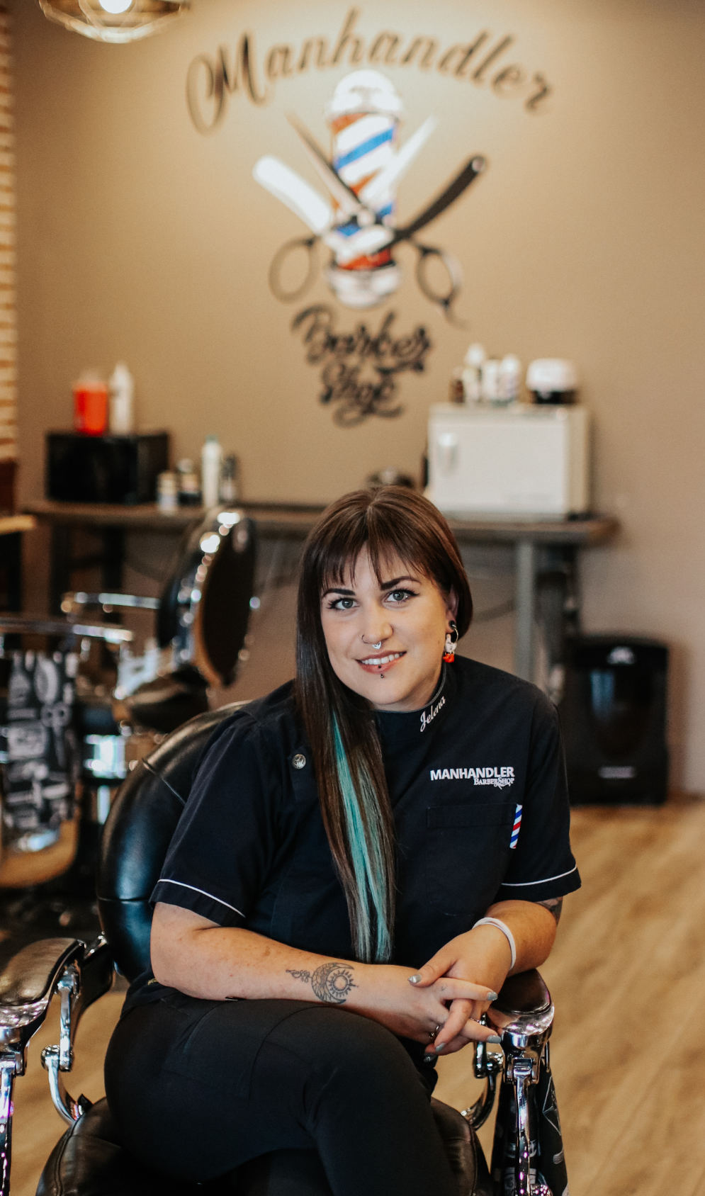 Jelena is a Barber in Downtown Kamloops
